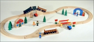 Brio Wooden Railway Flying Scotsman Set